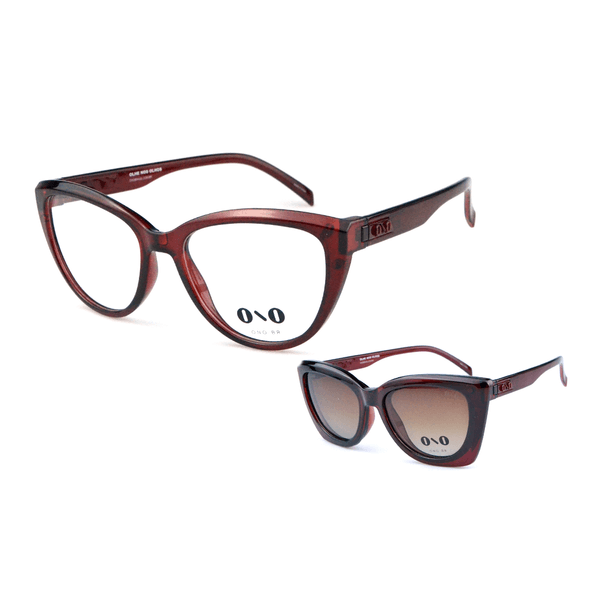 Óculos de Sol Feminino Ono ON0032CP Bordô