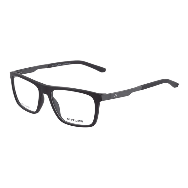 Armação de Óculos de Grau Atitude Junior ATK4008 Feminino Gatinho Acetato Azul