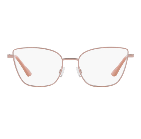 Armação de Óculos de Grau Jean Monnier 8121 Feminino Gatinho Metal Rosa