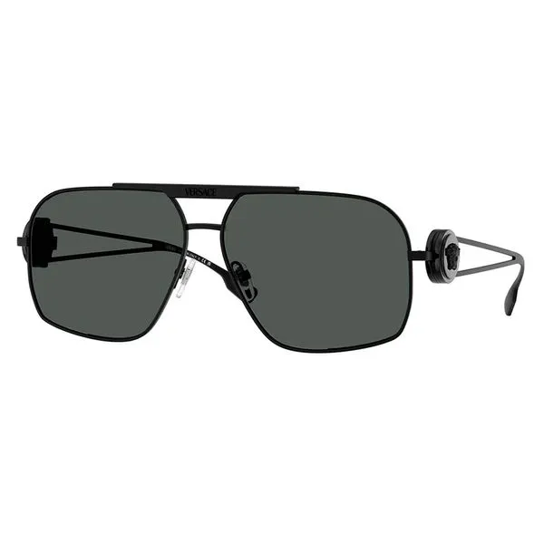 Óculos de Sol Masculino Versace Quadrado VE2269 Cor Preto