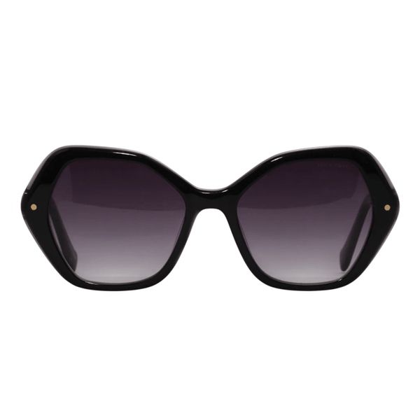 Óculos de Sol Ana Hickmann HI90018 Feminino Quadrado Acetato Preto