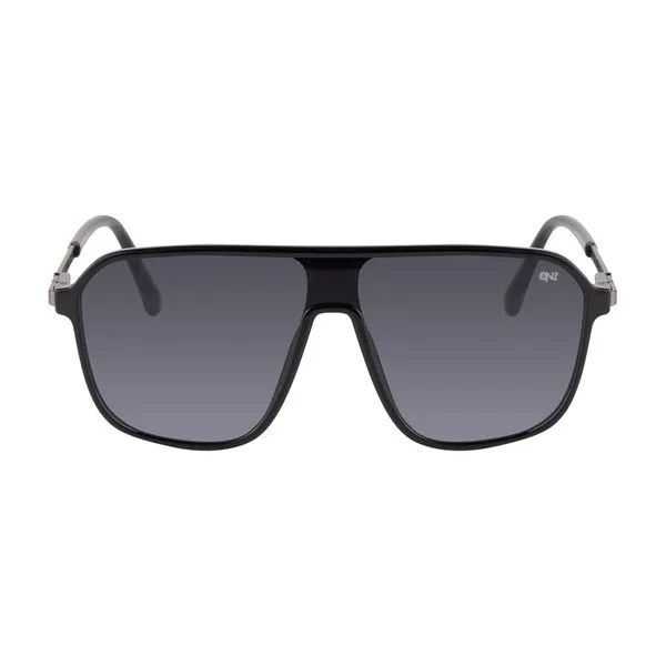 Óculos de sol Dnz Masculino 1 7028 Quadrado Cor Preto