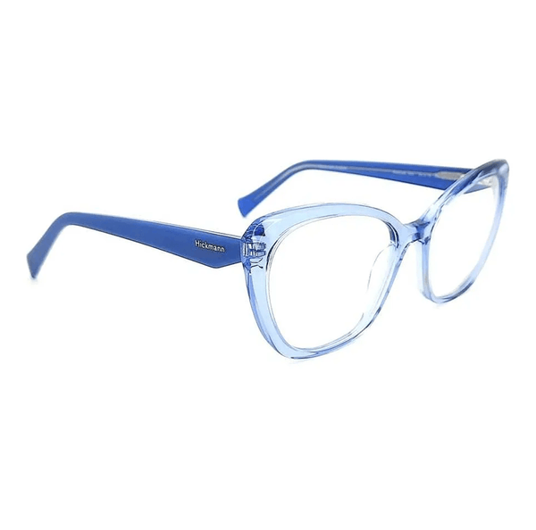 Armação de Óculos de Grau Ana Hickmann HI60034 Feminino Gatinho Acetato Azul