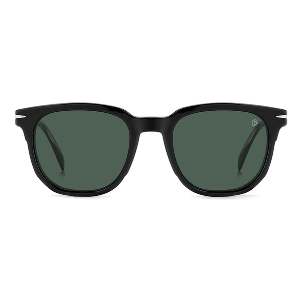 Óculos de Sol David Beckham 7120/C Masculino Quadrado Acetato Havana