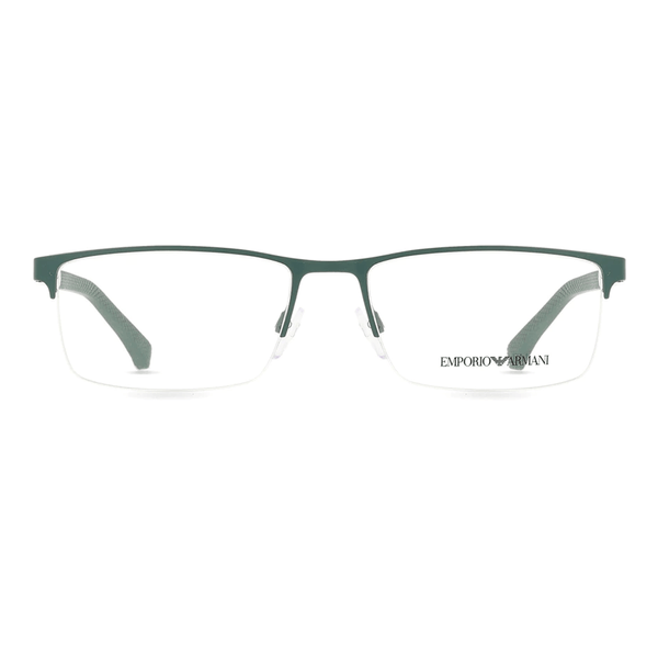 Armação de Óculos de Grau Emporio Armani EA1041 Masculino Retangular Metal Verde