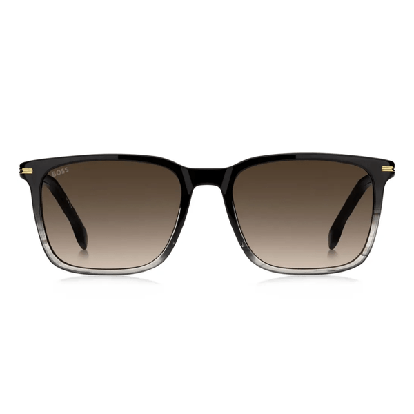Óculos de Sol Hugo Boss 1749/G Masculino Quadrado Acetato Preto