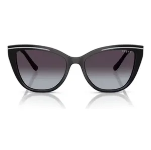 Óculos de Sol Vogue Eyewear VO5591S Feminino Borboleta Injetado Cinza Degradê