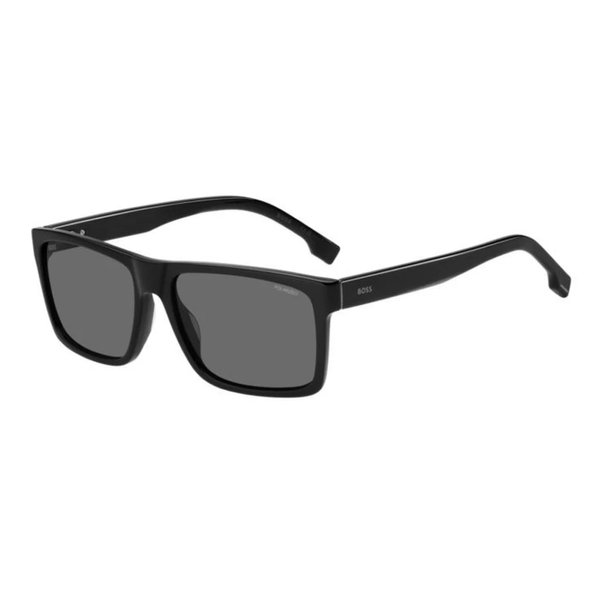 Óculos de Sol Hugo Boss 1760/G Masculino Quadrado Acetato Preto