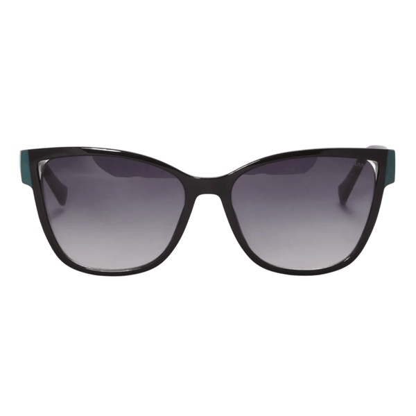Óculos de Sol Ana Hickmann HI50011 Feminino Gatinho Acetato Preto