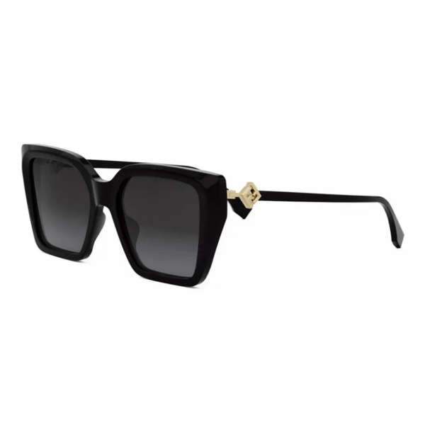 Óculos de Sol Fendi FE4016 Feminino Quadrado Acetato Cinza Degradê