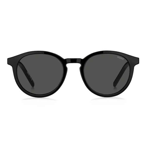 Óculos de Sol Hugo Boss 1330/C Masculino Redondo Acetato Preto