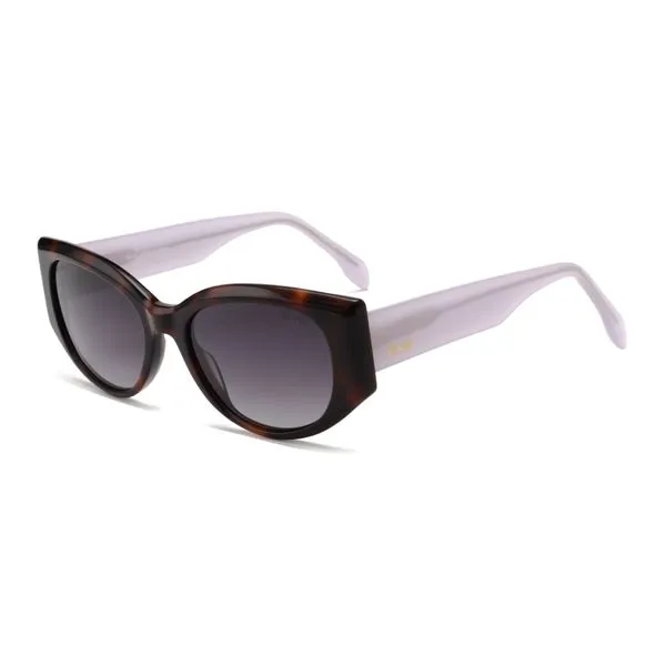 Óculos de sol Feminino Ono Oval ON0014S Cor Tortoise com Lilás
