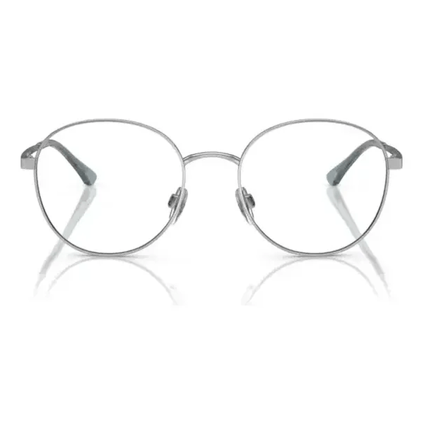 Armação de Óculos de Grau Emporio Armani EA1144 Feminino Redondo Metal Cinza