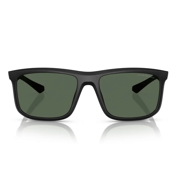 Óculos de Sol Emporio Armani EA4234U Masculino Quadrado Acetato Preto