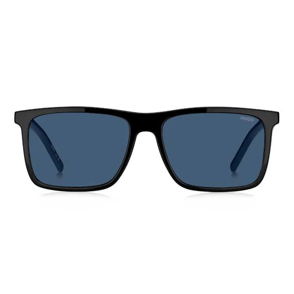 Óculos de Sol Hugo Boss 1331/G Masculino Retangular Acetato Preto