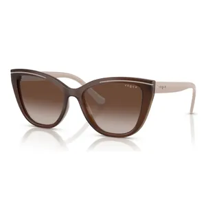 Óculos de Sol Vogue Eyewear VO5591S Feminino Borboleta Injetado Marrom