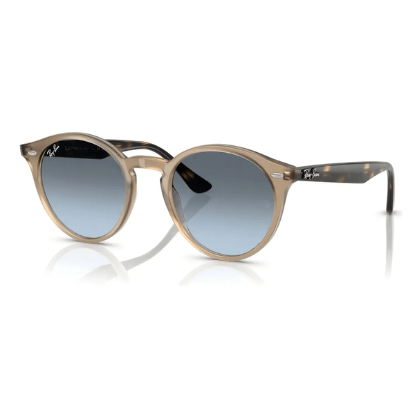 Óculos de Sol Ray-Ban RB2180 Unissex Redondo Acetato Bege
