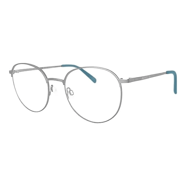 Armação de Óculos de Grau Bulget BG1718M Masculino Redondo Metal Grafite