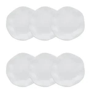 Conjunto De Pratos De Sobremesa 06 Peças Ryo White Oxford