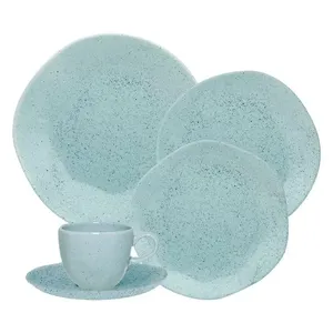 Aparelho de Jantar e Chá 30 Peças Ryo Blue Bay