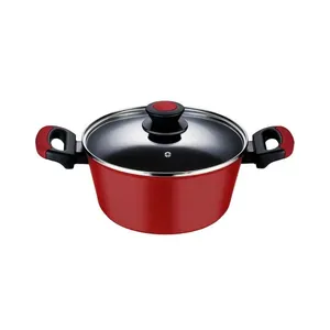 Caçarola Antiaderente para Indução 20 Cm Everyday Vermelho