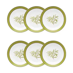 Jogo de 6 Pratos Sobremesa 22 Cm Flamingo Oliveiras