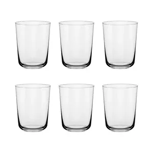 Jogo de 6 Copos de Cristal para Água 445 ml Ginga