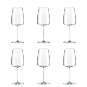 Jogo de 6 Taças de Cristal Para Água 420 ML Petra Classic