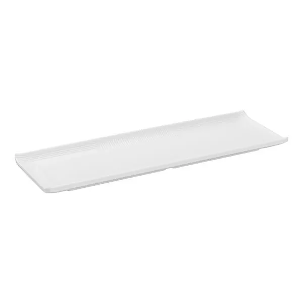 Travessa Retangular Rasa Em Melamina 38,2 X 12,8 X 2,3 Cm Lines