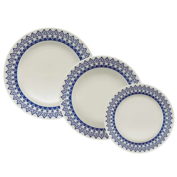Aparelho de Jantar 18 Peças Donna Grécia