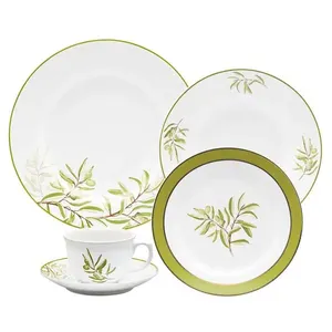 Aparelho de Jantar e Chá 30 Peças Flamingo Oliveiras
