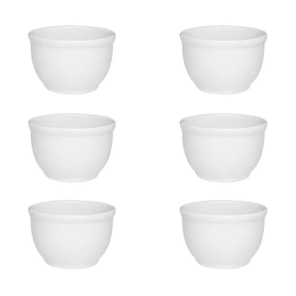 Jogo de 6 Tigelas Iogurteira 300 Ml