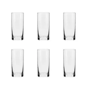 Jogo de 6 Copos de Cristal 390 Ml Flat Classic