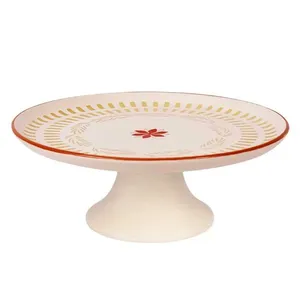 Boleira Flat 26 cm Encanto Natalino