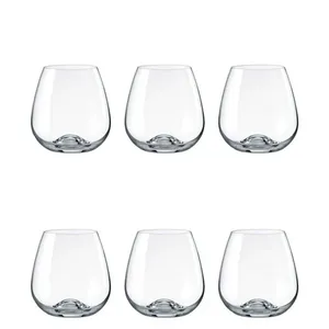Jogo de 6 Copos de Cristal Vinho Branco 440 ml Easy