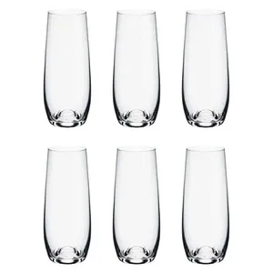 Jogo de 6 Copos de Cristal Espumante 230 ml Easy
