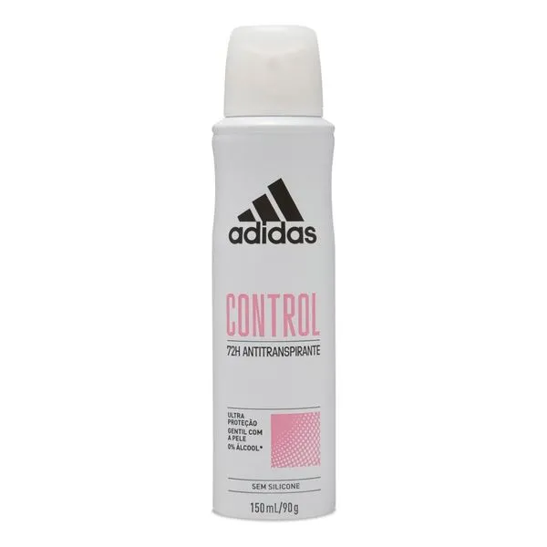 Desodorante Antitranspirante Adidas Feminino Control Cool & Care 48h Aerossol 150ml