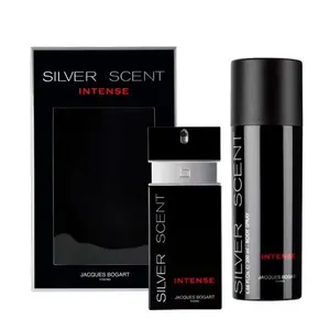 Jacques Bogart - Kit Silver Scent Intense Masculino - EDT 100ml + Body Spray 200ml