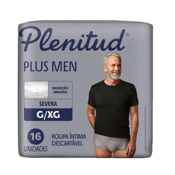 Roupa Íntima Descartável Plenitud Men G/XG