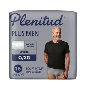 Roupa Íntima Descartável Plenitud Men G/XG