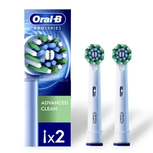 Refil Escova Elétrica Oral-B Pro Series Advanced Clean 2 Unidades