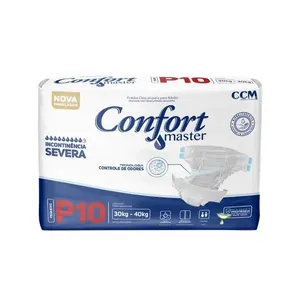 Fralda Geriátrica - Confort Master Regular - Incontinência - XGG - 1 Un