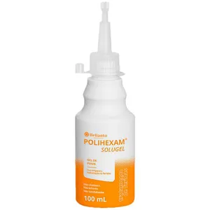 Gel PHMB para Limpeza de Feridas Polihexam Solugel 0,1% 100ml