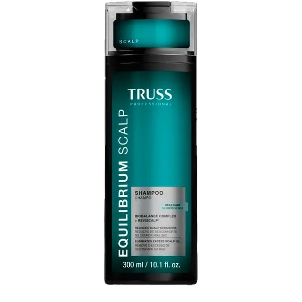 Truss - Equilibrium Scalp Rpk - Shampoo 300ml Truss  Equilibrium Scalp Rpk  - Shampoo 300ml