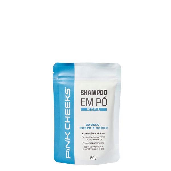 Shampoo em Pó 50g Refil - Pink Cheeks