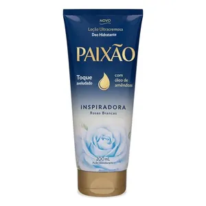Loção Hidratante Paixão Inspiradora Rosas Brancas Ultracremosa 200ml