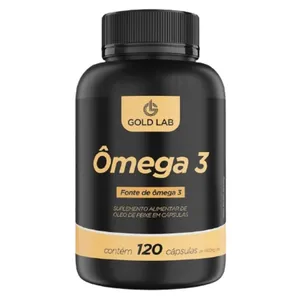 Ômega 3 120 Cápsulas Gold Lab