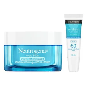 Kit Neutrogena Hydro Boost - Hidratante Facial 50g + Protetor 40ml