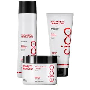 Kit Eico Pro Tratamento Obrigatório - Shampoo 300ml + Máscara 300g + Acidificante 190ml