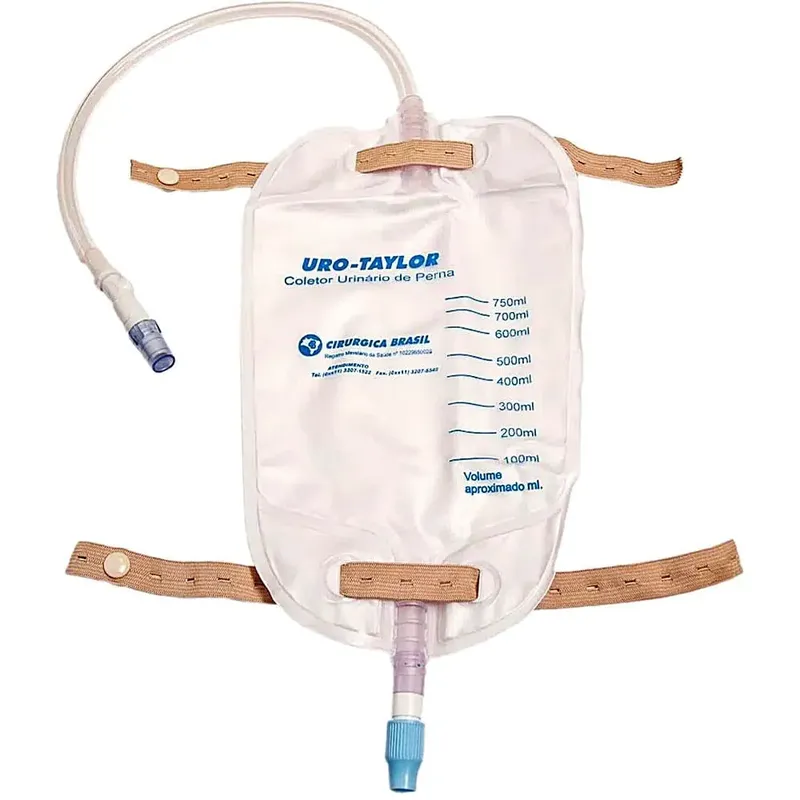 Coletor Urinário Perna Adulto Sistema Fechado 750ml - Unidade